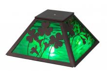 Meyda Green 153273 - 16"Sq Shamrock Shade