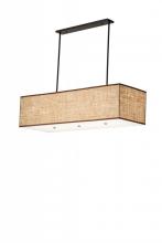 Meyda Green 163750 - 59"L Quadrato Lounge Oblong Pendant