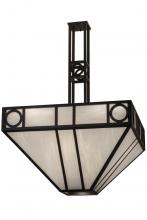 Meyda Green 164030 - 36"Sq Mission Chic Pendant