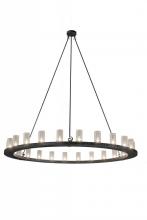 Meyda Green 169996 - 72" Wide Loxley 24 Light Chandelier