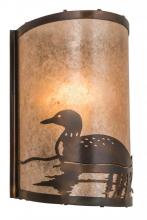 Meyda Green 178371 - 8" Wide Loon Left Wall Sconce