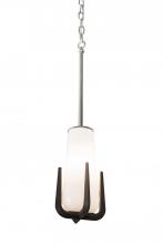 Meyda Green 191477 - 8"W Blumenklaue Mini Pendant