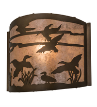 Meyda Green 211787 - 12" Wide Ducks in Flight Wall Sconce