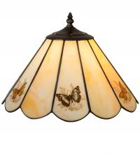 Meyda Green 218817 - 13" Wide Butterfly Shade