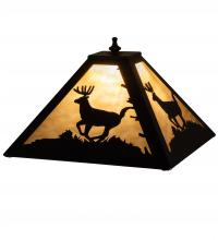 Meyda Green 228145 - 12" Square Deer Shade