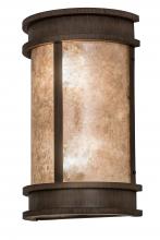 Meyda Green 247814 - 10" Wide Wyant Pocket Lantern Wall Sconce