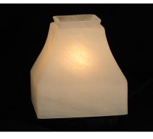 Meyda Green 26250 - 5"Sq Bungalow Alabaster Shade