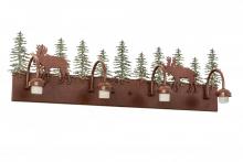 Meyda Green 29471 - 35"W Wandering Moose 4 LT Vanity Hardware