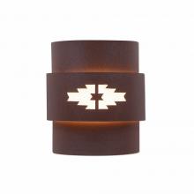 Avalanche Ranch Lighting A56184-27 - Northridge Sconce Small - Pueblo - Rustic Brown Finish