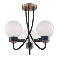 Artcraft AC11423WH - Chelton 3-Light Chandelier