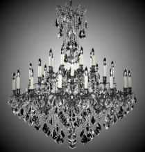 American Brass & Crystal CH9323-OTK-03G-ST - 32 Light Elise Chandelier