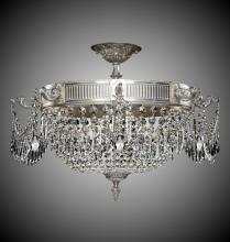 American Brass & Crystal FM8012-P-01G - 8 Light Valencia Flush Mount