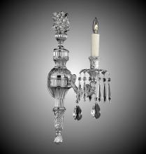 American Brass & Crystal WS9061-A-07G-PI - 1 Light Finisterra Torch Wall Sconce