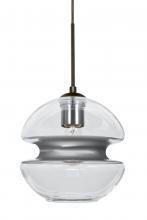 Besa Lighting 1JC-HULA8SL-BR - Besa Hula 8 Cord Pendant