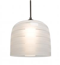 Besa Lighting 1JC-MITZI10FR-LED-BR - Besa Mitzi 10 Cord Pendant