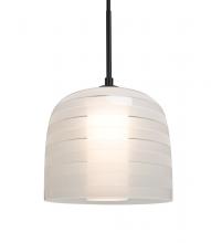 Besa Lighting 1JC-MITZI7FR-LED-BK - Besa Mitzi 7 Cord Pendant