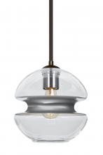 Besa Lighting 1TT-HULA8SL-EDIL-BR - Besa Hula 8 Stem Pendant