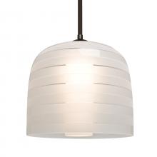 Besa Lighting 1TT-MITZI10FR-LED-BR - Besa Mitzi 10 Cord Pendant