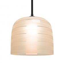 Besa Lighting 1TT-MITZI10SA-LED-BK - Besa Mitzi 10 Cord Pendant