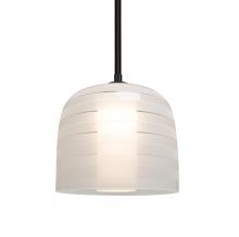 Besa Lighting 1TT-MITZI7FR-LED-BK - Besa Mitzi 7 Cord Pendant