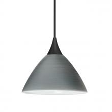 Besa Lighting 1XC-1743TN-BK - Besa Pendant Domi, Black Finish, Titan 1x50W MAX GY6.35 Base