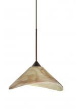  1XC-191383-BR - Besa Pendant Hoppi Bronze Mocha 1x50W Halogen