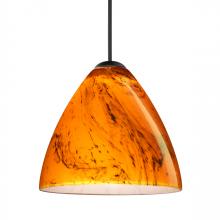 Besa Lighting 1XT-1779HB-BK - Besa Pendant Mia, Black Finish, Habanero 1x50W MAX GY6.35 Base