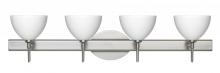 Besa Lighting 4SW-467907-LED-SN - Besa Wall Brella Satin Nickel White 4x5W LED