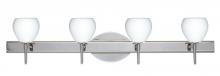 Besa Lighting 4SW-560507-CR - Besa Wall Tay Tay Chrome Opal Matte 4x40W G9