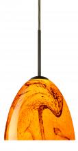 Besa Lighting B-7572HB-LED-BR - Besa Sasha LED Pendant For Multiport Canopy B Habanero Bronze 1x9W LED