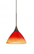 Besa Lighting X-1743SL-LED-BR - Besa Pendant For Multiport Canopy Domi Bronze Solare 1x5W LED