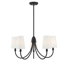 Savoy House 1-2540-5-89 - Cameron 5-Light Chandelier in  Matte Black