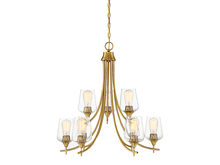 Savoy House 1-4033-9-322 - Octave 9-light Chandelier In Warm Brass