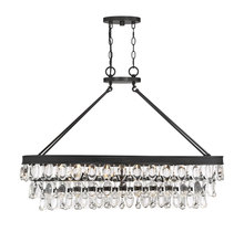 Savoy House 1-8702-8-13 - Windham 8-Light Linear Chandelier in English Bronze