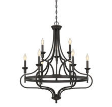 Savoy House 1-9083-9-13 - Shields 9-Light Chandelier in English Bronze