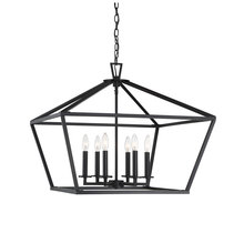 Savoy House 3-325-6-89 - Townsend 6-Light Pendant in Matte Black