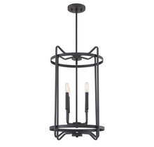 Savoy House 3-4901-4-89 - Kent 4-Light Pendant in Matte Black