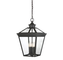 Savoy House 5-145-13 - Ellijay 4-light Outdoor Hanging Lantern In English Bronze