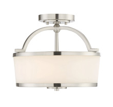 Savoy House 6-4382-2-SN - Hagen 2-Light Ceiling Light in Satin Nickel