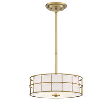 Savoy House 6-8502-3-322 - Hayden Warm Brass Convertible Semi-Flush Mount