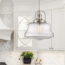 Savoy House 7-5012-1-109 - Garvey 1 LT Pendant in Polished Nickel