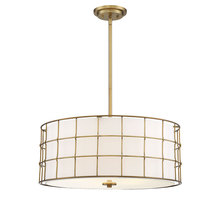 Savoy House 7-8501-5-322 - Hayden 5-Light Pendant in Warm Brass