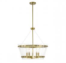 Savoy House 7-8857-5-322 - Ventari 5-Light Pendant in Warm Brass