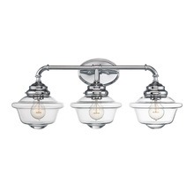 Savoy House 8-393-3-11 - Fairfield 3-light Bathroom Vanity Light In Chrome