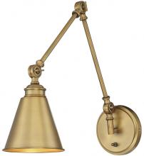 Savoy House 9-961CP-1-322 - Morland 1-Light Adjustable Wall Sconce in Warm Brass