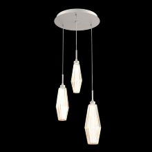 Hammerton CHB0049-03-BS-RA-C01-L1 - Aalto Round 3pc Multi-Pendant