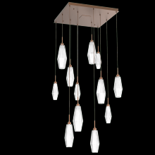 Hammerton CHB0049-12-BB-RC-C01-L1 - Aalto Square 12pc Multi-Pendant