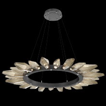 Hammerton CHB0050-56-MB-CB-CA1-L3 - Rock Crystal Radial Ring - 56