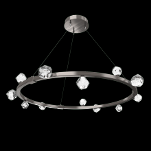 Hammerton CHB0070-40-GM-CZ-CA1-L3 - Stella Ring Chandelier 42"