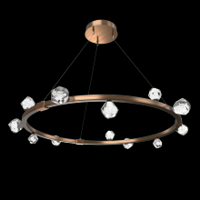 Hammerton CHB0070-40-RB-CZ-CA1-L3 - Stella Ring Chandelier 42"